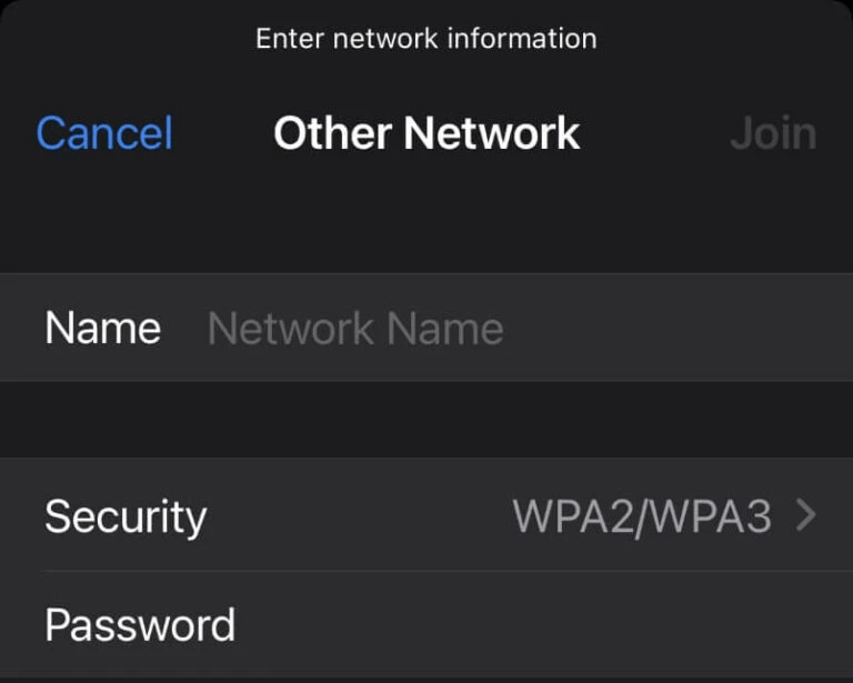 how to find ssid on iphone