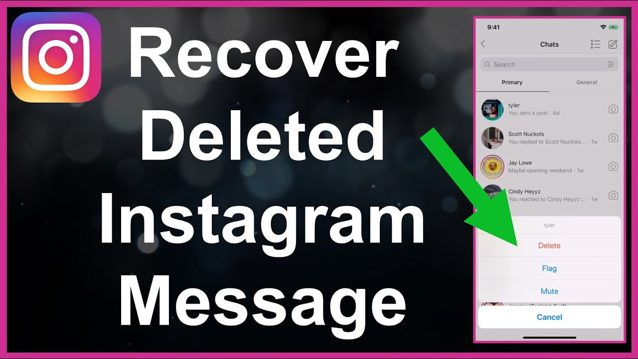 How to See Deleted Messages on Instagram