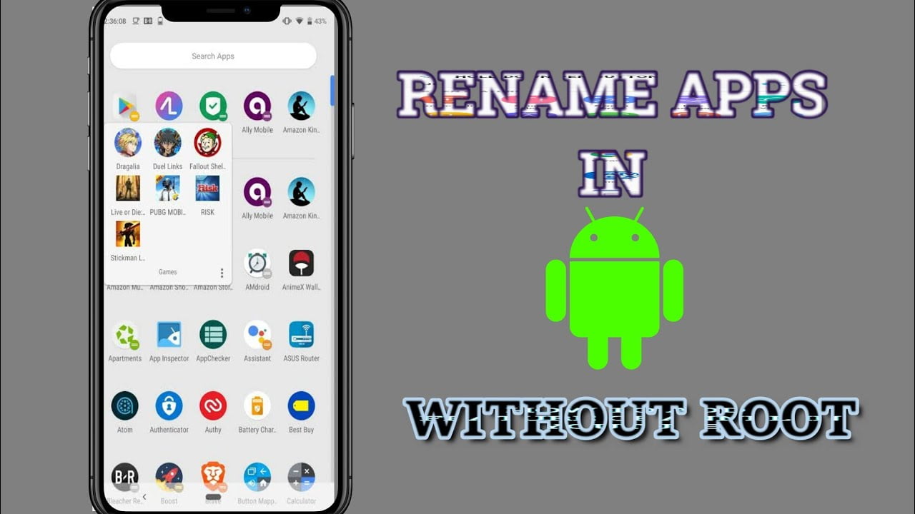 How to Quickly Rename Apps on Android Devices Without Root
