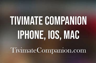 Tivimate Companion iPhone